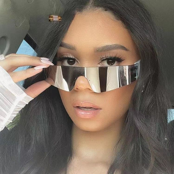 Futuristic 1 Piece Sunglasses