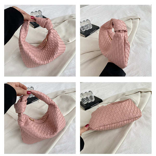 Knotted Woven Texture Clutch SB388