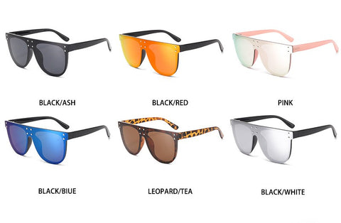 Semi-Circle Frame Sunglasses