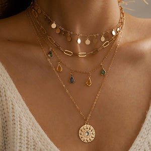 Multi Layered Necklace 15214