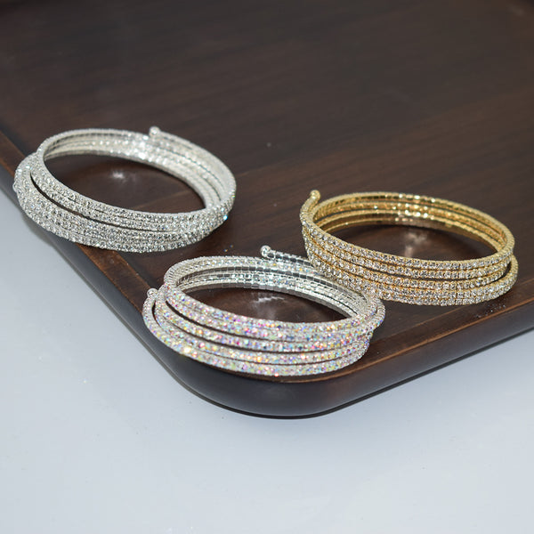 Elastic Steel Wire Diamonds 5 Rows