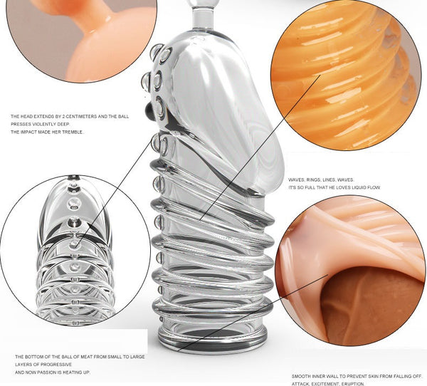 Silicone Cock Sleeve