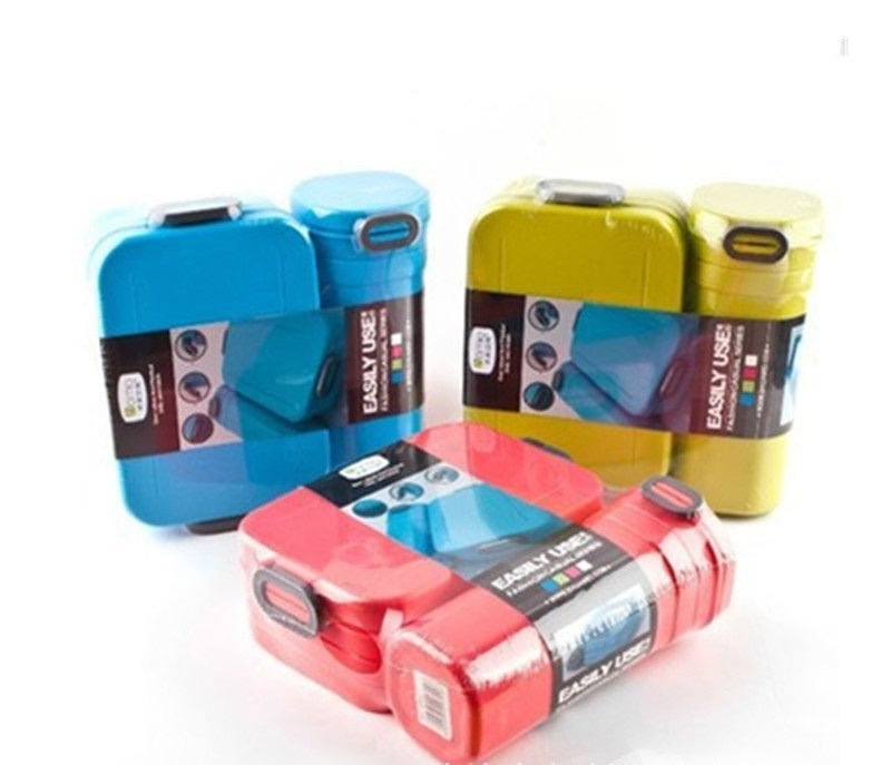 Bento Lunch Box + Cup Set