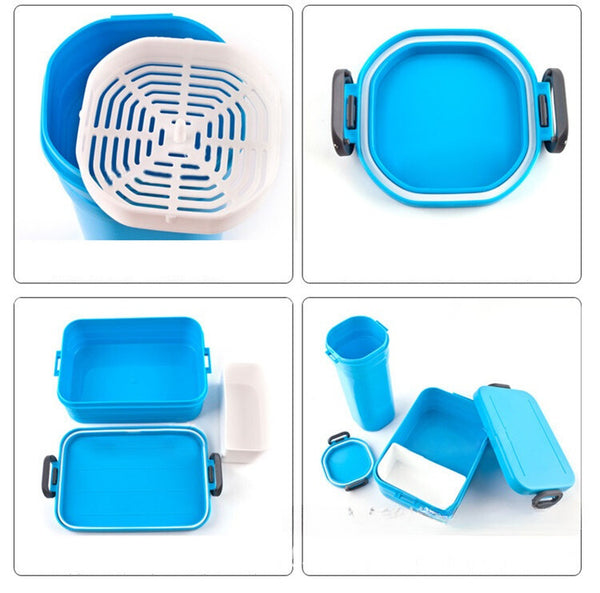Bento Lunch Box + Cup Set