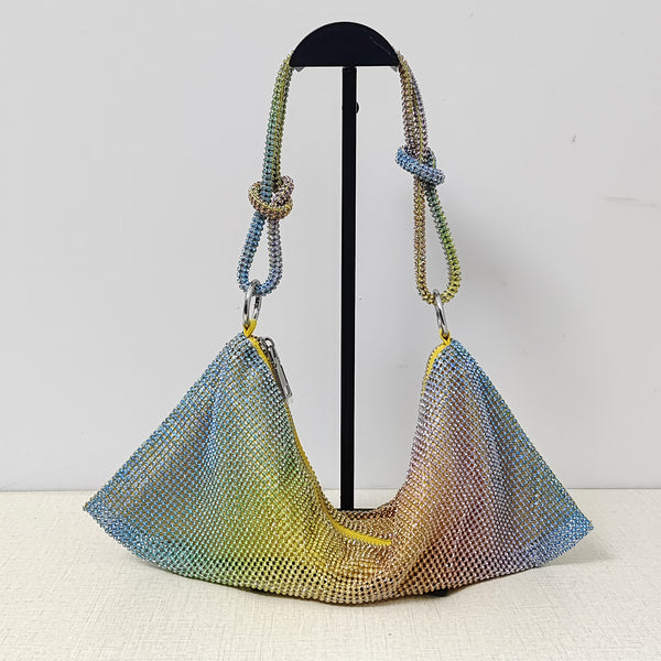 Diamond Studded Shoulder Bag