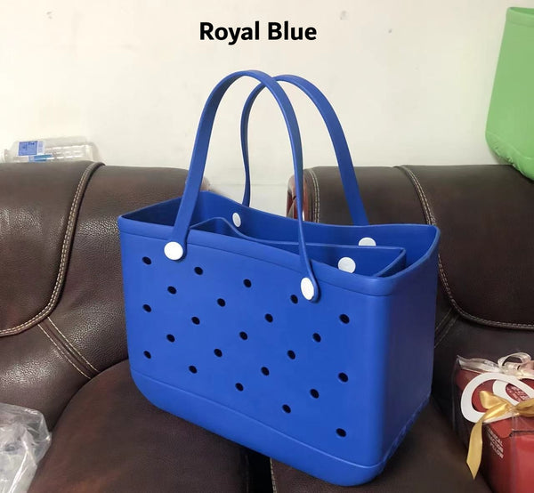 PVC Basket Large Beach Bag