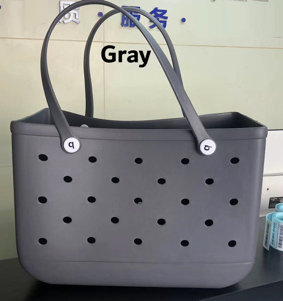 PVC Basket Large Beach Bag