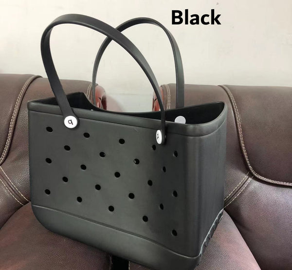 PVC Basket Large Beach Bag