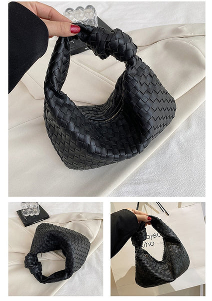 Knotted Woven Texture Clutch SB388
