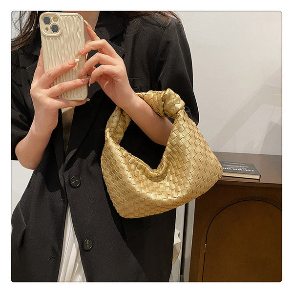 Knotted Woven Texture Clutch SB388