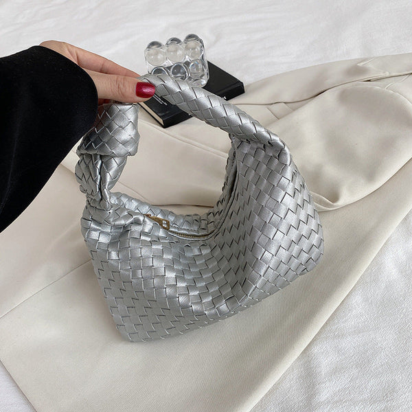 Knotted Woven Texture Clutch SB388