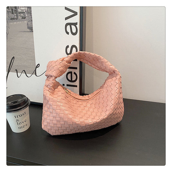 Knotted Woven Texture Clutch SB388