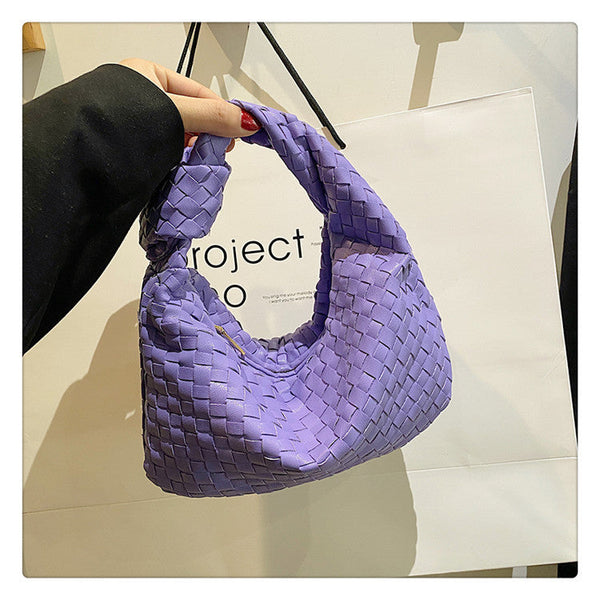 Knotted Woven Texture Clutch SB388