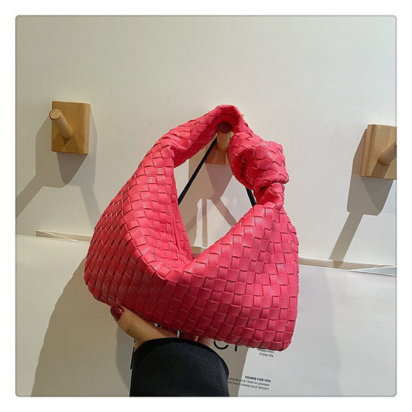 Knotted Woven Texture Clutch SB388