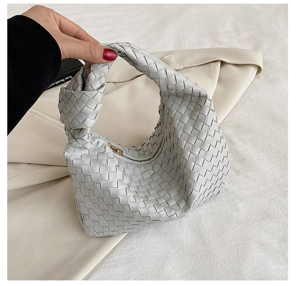 Knotted Woven Texture Clutch SB388