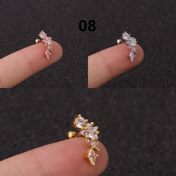 Stainless Steel Ear Piercing 100