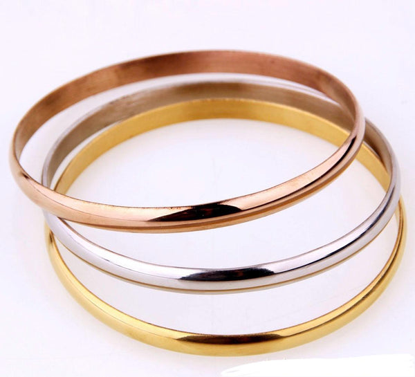 3pcs Titanium Steel Stainless steel Bracelet S437