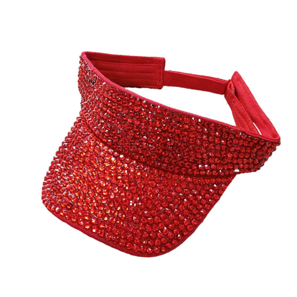 Visors With Rhinestones 66002