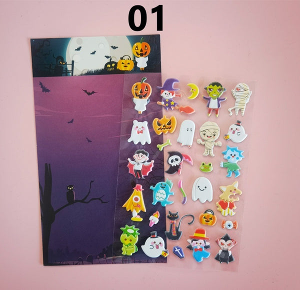 Halloween Bubble Stickers