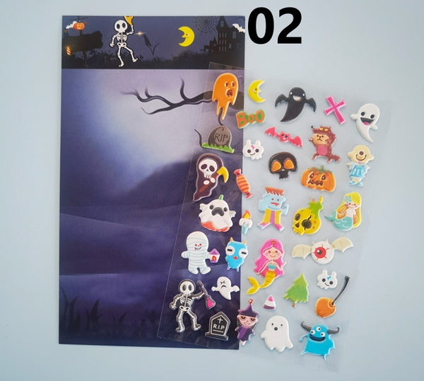 Halloween Bubble Stickers