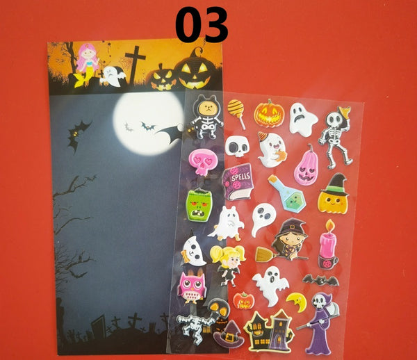 Halloween Bubble Stickers