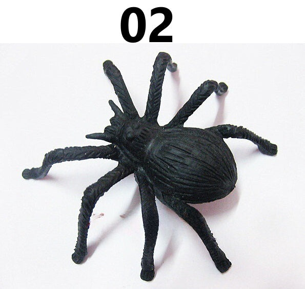 Plastic Halloween Spiders