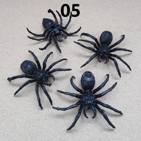 Plastic Halloween Spiders