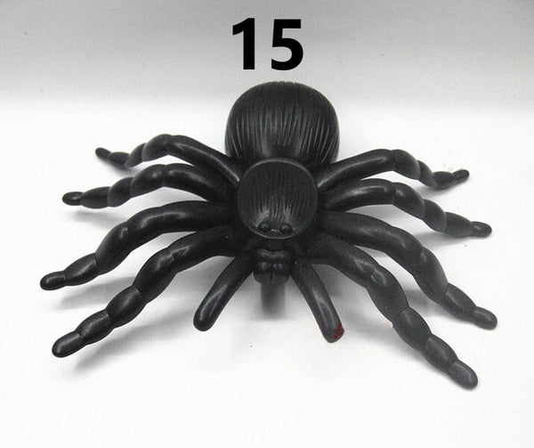 Plastic Halloween Spiders