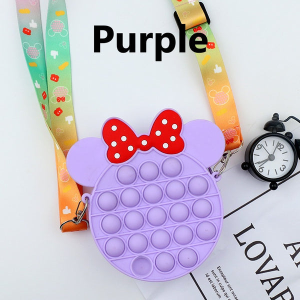 Minnie Pop It Children Sidebag