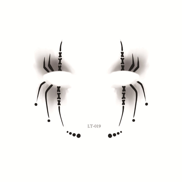 Halloween Face Tattoos LT