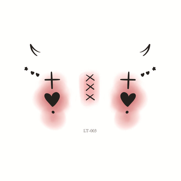 Halloween Face Tattoos LT
