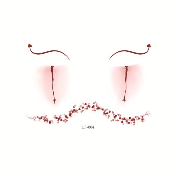 Halloween Face Tattoos LT