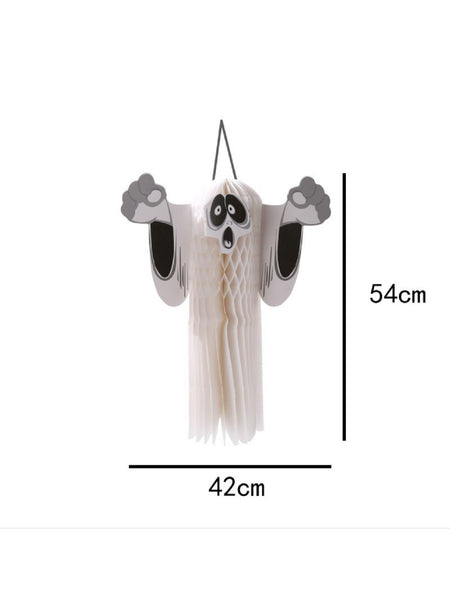 Three-Dimensional Ghost Halloween Decoration