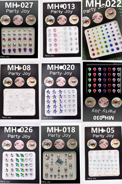 Rhinestone Face Gems