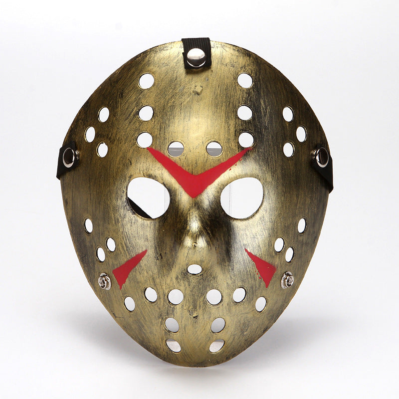 Metallic Jason Face Mask