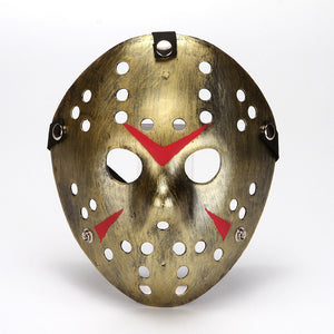 Metallic Jason Face Mask