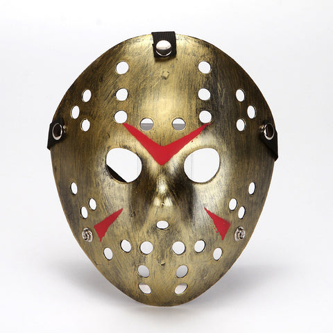 Metallic Jason Face Mask