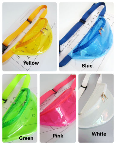 Transparent Jelly Fanny Packs