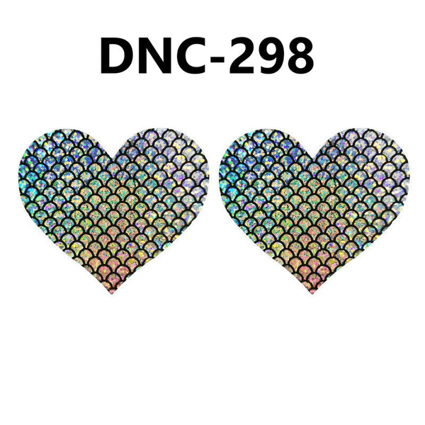 Metallic Fish Scale Pasties