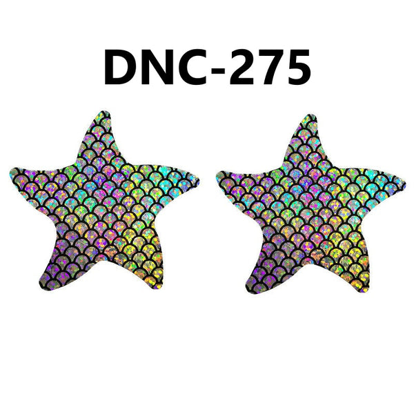 Metallic Fish Scale Pasties