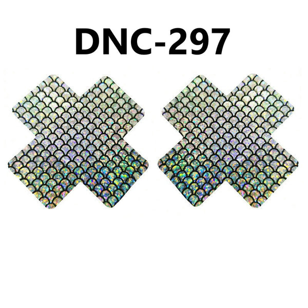 Metallic Fish Scale Pasties