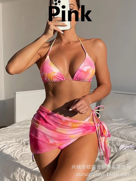 3 Piece Tie Dye Bikini