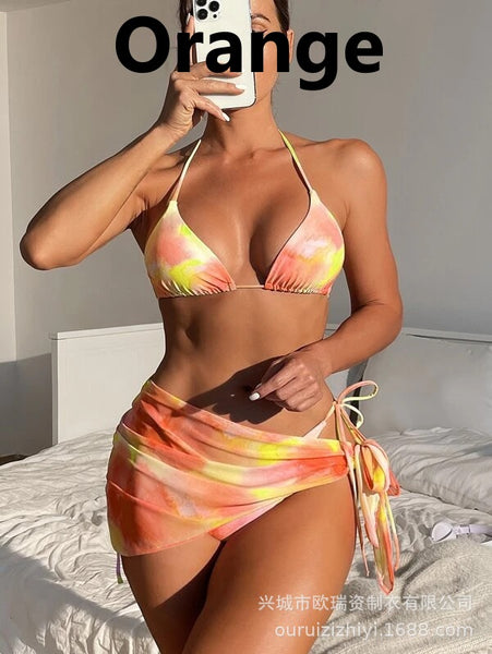 3 Piece Tie Dye Bikini