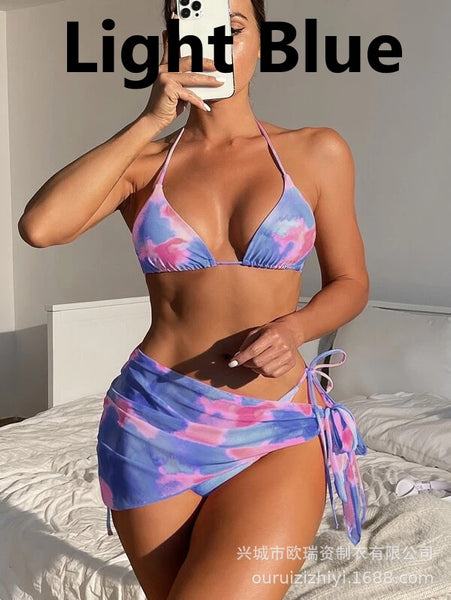 3 Piece Tie Dye Bikini
