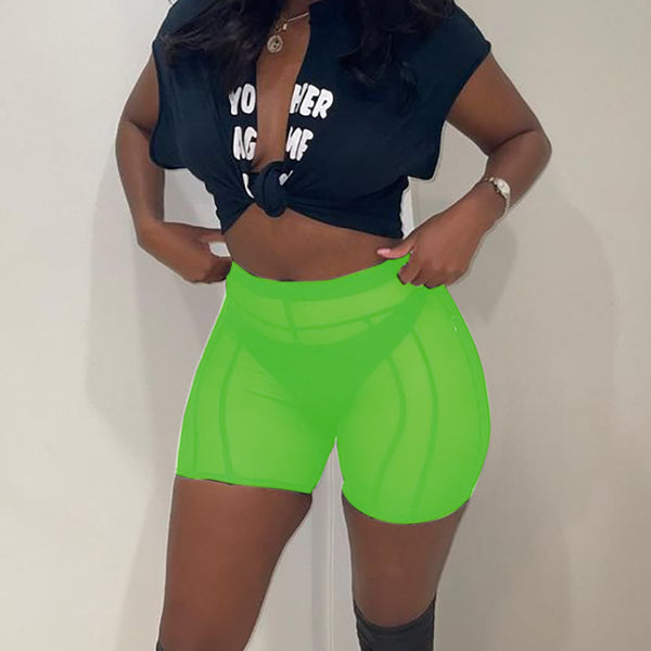 Mesh Short Pants T692