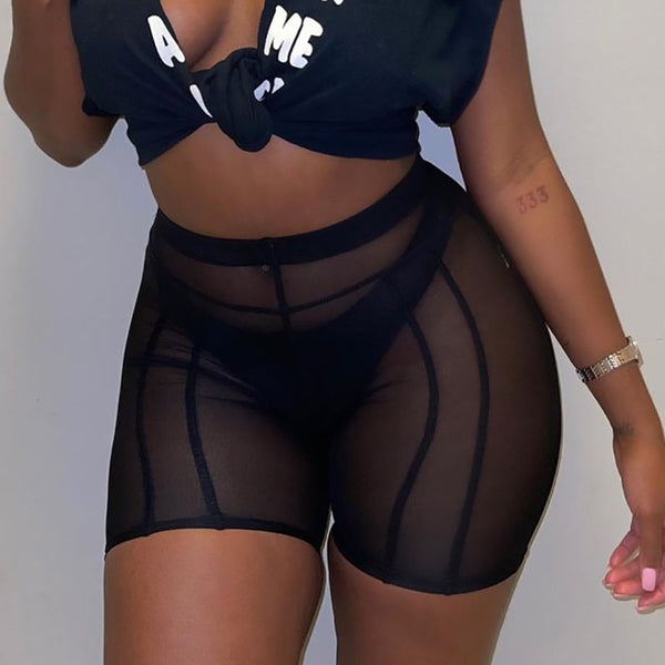 Mesh Short Pants T692