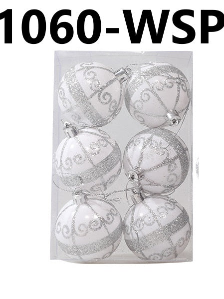 Set of 6 Christmas Balls