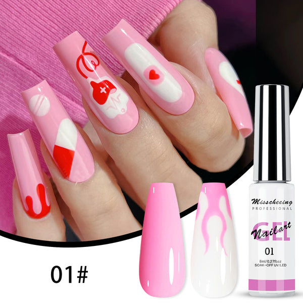 Nail Art Draw Glue Pull Line Gel Polish