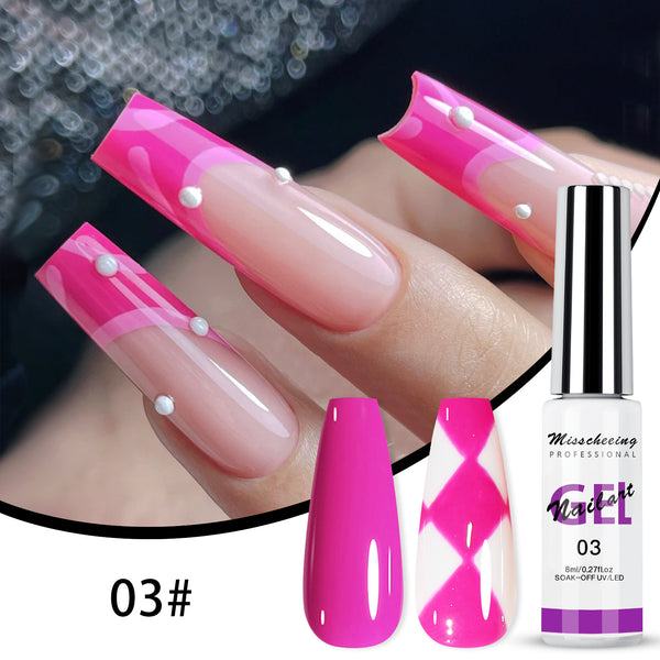 Nail Art Draw Glue Pull Line Gel Polish