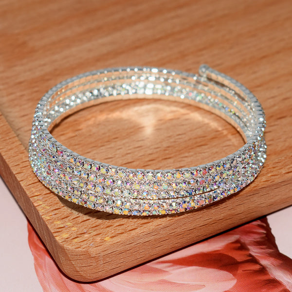 Elastic Steel Wire Diamonds 5 Rows